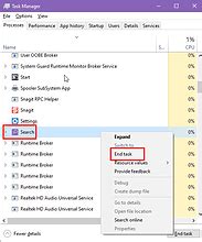 Calculator App.exe Suspended