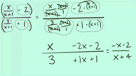 calculator fractions with variables