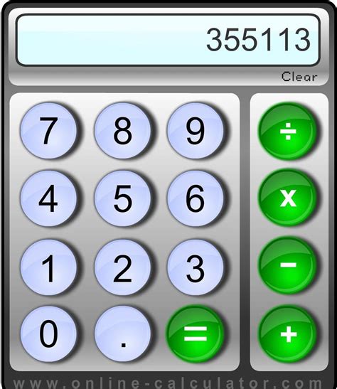 calculator full screen free