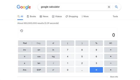 Calculator On Google Docs