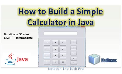 Calculator Program In Java Netbeans