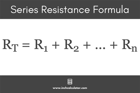 Calculator Resistor Formula
