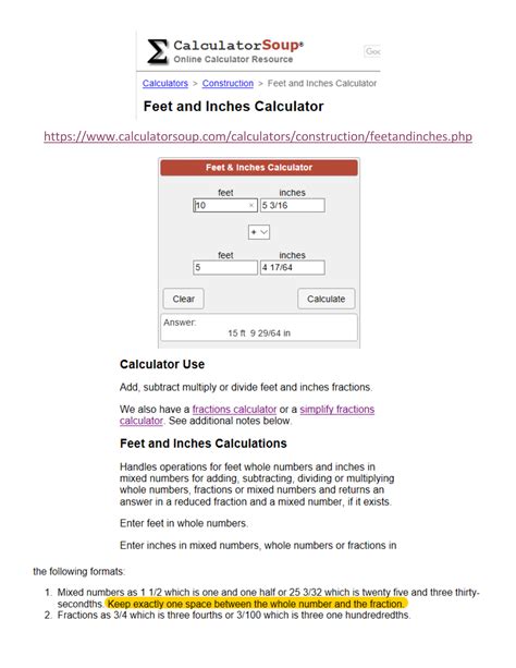 calculator soup fractions calculator