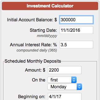 calculator soup investment account calculator