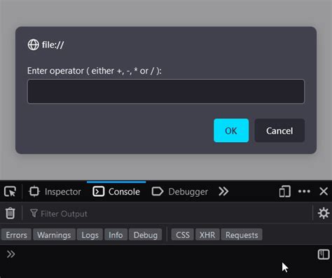Calculator Switch Case In Javascript