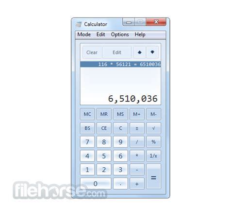 calculator windows 7