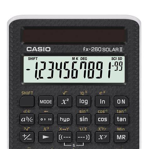 Casio FX260 Solar II AllPurpose Scientific Calculator, 10Digit LCD
