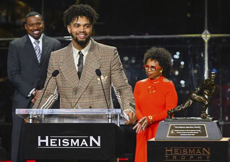 caleb williams heisman speech