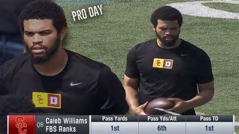 caleb williams pro day review