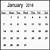 calendar 2018 january