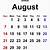 calendar 2022 august