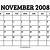 calendar november 2008
