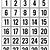 calendar numbers printable free