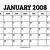 calendar of 2008 january