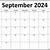 calendar september 2022 printable free