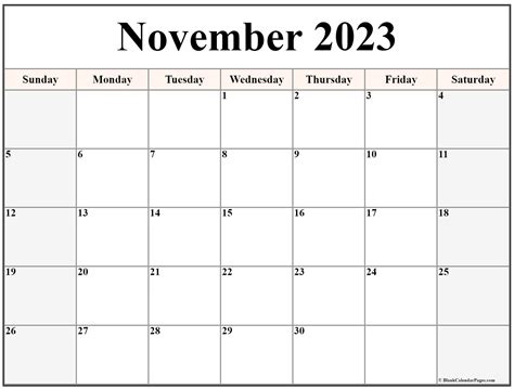 calendar 2023 calendar november