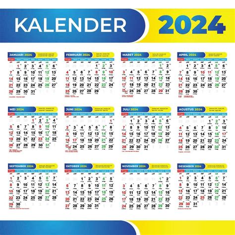 calendar 2024 calendar indonesia