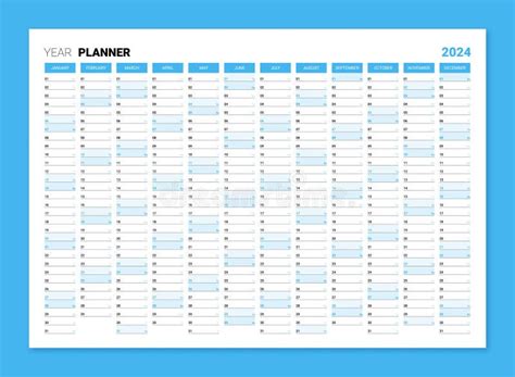 calendar 2024 planner wall