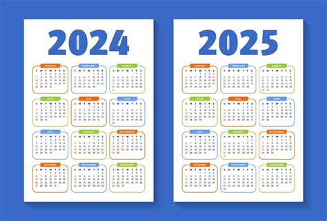Calendar 2024-25 Editable
