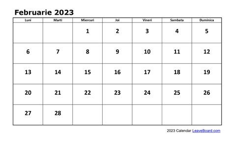 calendar declaratii februarie 2023