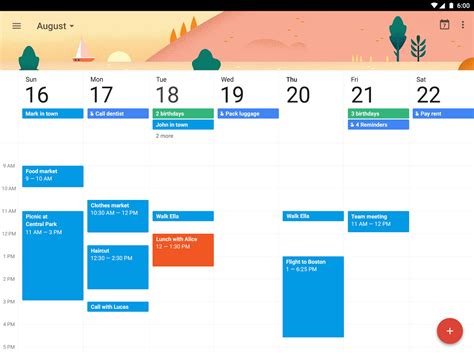 calendar google agenda