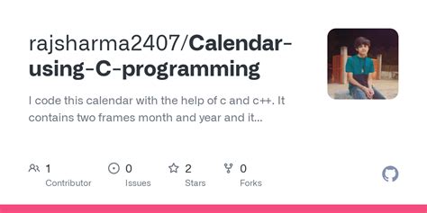 calendar in c programming with source code