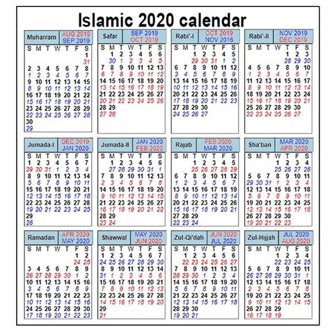 calendar islam 2023 singapore