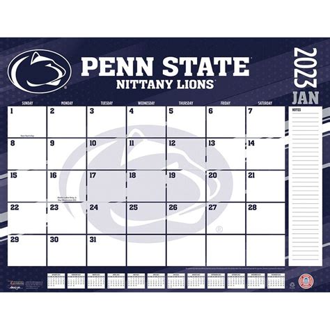 Calendar Penn State