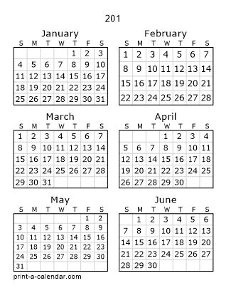 Calendar Printable October 201