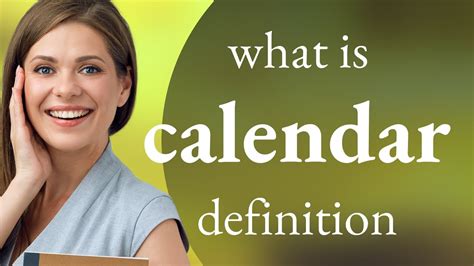Calendar Purpose Definition