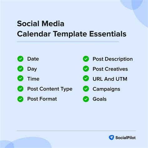 Calendar Template Formatting Essentials