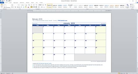Editable January To December 2025 Calendar Template Word Violeta Cordeiro