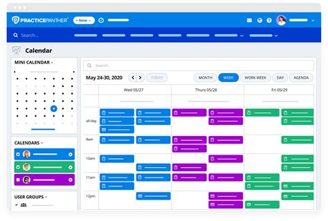 calendaring software for labs