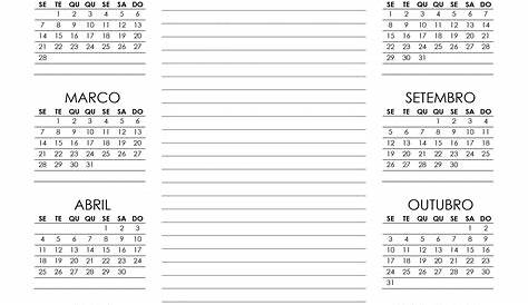 Free Printable Calendar In Pdf, Word And Excel for Calendario Vertex