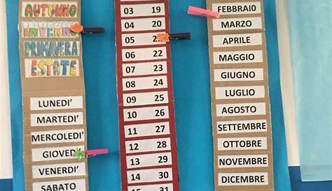 Il Calendario: Schede Didattiche per la Scuola Primaria | Schede