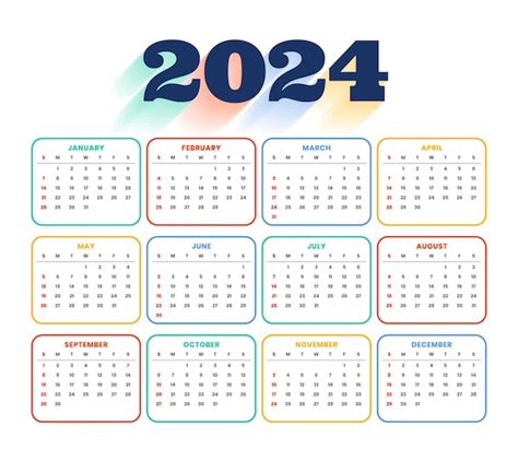 calendario 20204 para imprimir