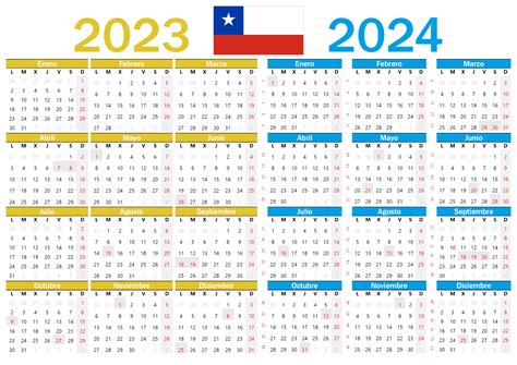 calendario 2024 chile con feriados