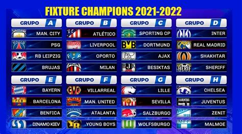 calendario champions league 2021 2022 milan