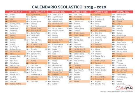 calendario con santi 2023