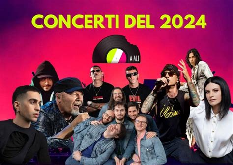 calendario concerti 2024 italia
