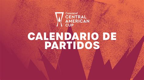 calendario copa centroamericana 2023