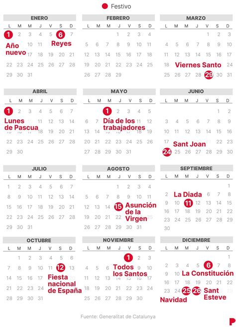 calendario de barcelona 2024