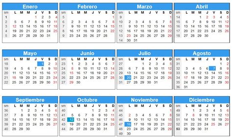 calendario del 2015 colombia