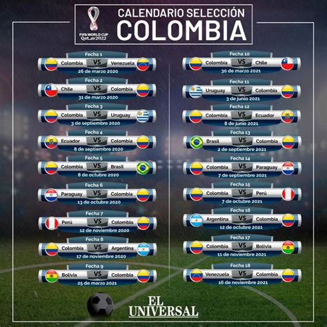 calendario del futbol colombiano