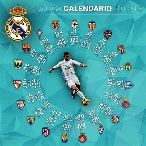 calendario del real madrid de futbol