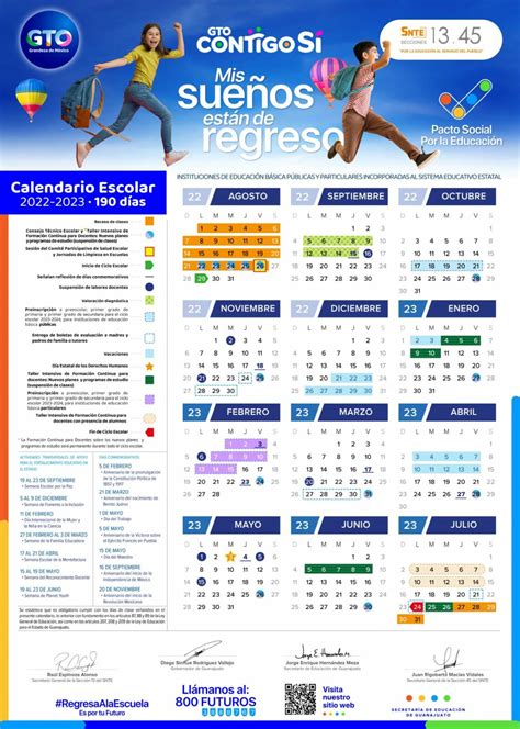 calendario escolar 2023 2024 guanajuato pdf