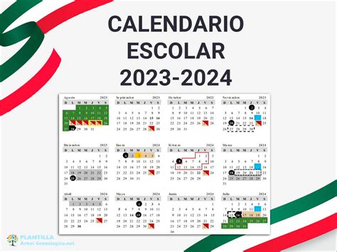calendario escolar de la sep 2024