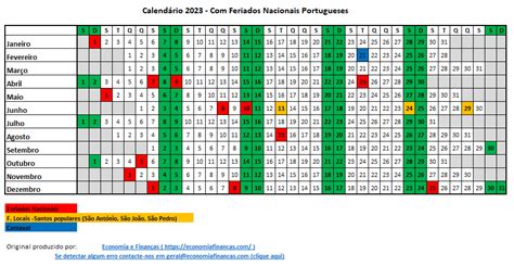 calendario ferias portugal 2023
