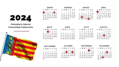 calendario festivo comunidad valenciana 2024