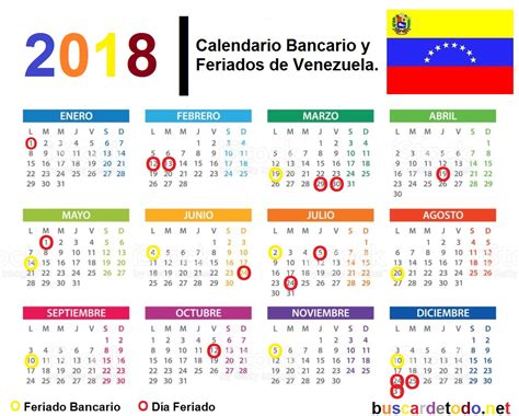 calendario festivo de venezuela